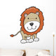 Happy Little Baby Lion Wall Decal