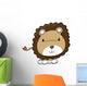 Brainy Little Baby Lion Wall Decal