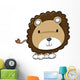 Brainy Little Baby Lion Wall Decal