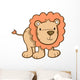 Little Pastel Baby Lion Wall Decal