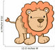 Little Pastel Baby Lion Wall Decal