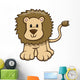 Little Brown Baby Lion Wall Decal