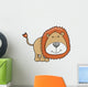 Cute Little Baby Lion Wall Decal