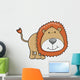 Cute Little Baby Lion Wall Decal