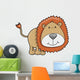 Cute Little Baby Lion Wall Decal