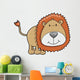 Cute Little Baby Lion Wall Decal