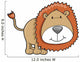 Cute Little Baby Lion Wall Decal