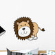 Cute Little Baby Lion Wall Decal