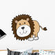 Cute Little Baby Lion Wall Decal