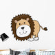 Cute Little Baby Lion Wall Decal
