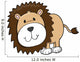 Cute Little Baby Lion Wall Decal