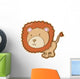 Cute Little Lion Wall Decal