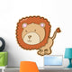 Cute Little Lion Wall Decal