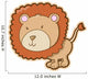 Cute Little Lion Wall Decal