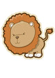 Cute Little Lion Wall Decal