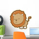 Cute Little Lion Wall Decal