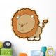 Cute Little Lion Wall Decal