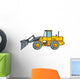 Yellow Loader Wall Decal