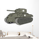 Green Tank Wall Decal
