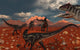 Pack Allosaurus Dinosaurs Track Wall Decal
