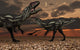 Allosaurus Dinosaurs Stalk Their Wall Decal