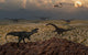 Allosaurus Dinosaur Spies Group Wall Decal