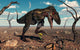 Nanotyrannus Crushes Last Flower Wall Decal