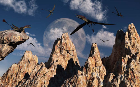 Eudimorphodon's Late Triassic Period Wall Decal