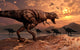 T-rex Plans His Attack Wall Decal