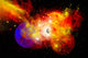 Dying Star Turns Nova Wall Decal