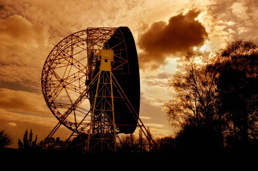 Lovell Telescope Jodrell Bank Wall Decal Design 3