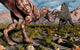 Confrontation between T Rex Wall Decal Design 3