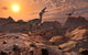 Pack Carnivorous Velociraptors from Wall Decal