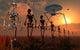 Ghostly Robotic Army Is Wall Decal
