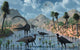 Sauropod and Duckbill Dinosaurs Wall Decal Design 2