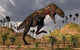 Nano-tyrannosaurus Takes Adam First Wall Decal