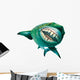 Megalodon Says Hello Wall Decal