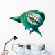 Megalodon Says Hello Wall Decal