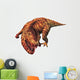 Megalosaurus growling. Wall Decal