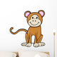 Friendly Little Baby Monkey Wall Decal