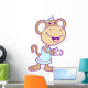 Photographer Monkey Girl Wall Decal