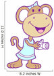 Photographer Monkey Girl Wall Decal