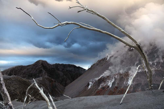 Chaiten Eruption Steaming Dome Wall Decal