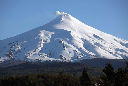 Villarrica Steaming Crater Araucania Wall Decal