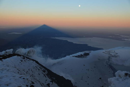 Villarrica Summit with Shadow Wall Decal