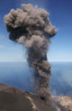 Stromboli Ash Eruption Aeolian Wall Decal