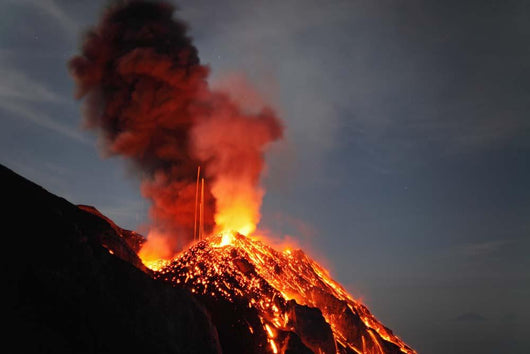 Stromboli Eruption Aeolian Islands Wall Decal Design 9