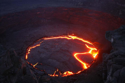 Erta Ale Lava Lake Wall Decal Design 3