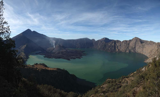 Rinjani Eruption Lombok Island Wall Decal