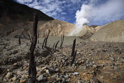 Papandayan Crater Java Island Wall Decal